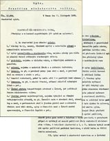 Obrzek 1 -Skartovac d ministerstva vnitra z 22. listopadu 1926 stanovil pravidla pro vbr archivli v resortu ministerstva. NA, registratura 5. oddlen, sbrka smrnic