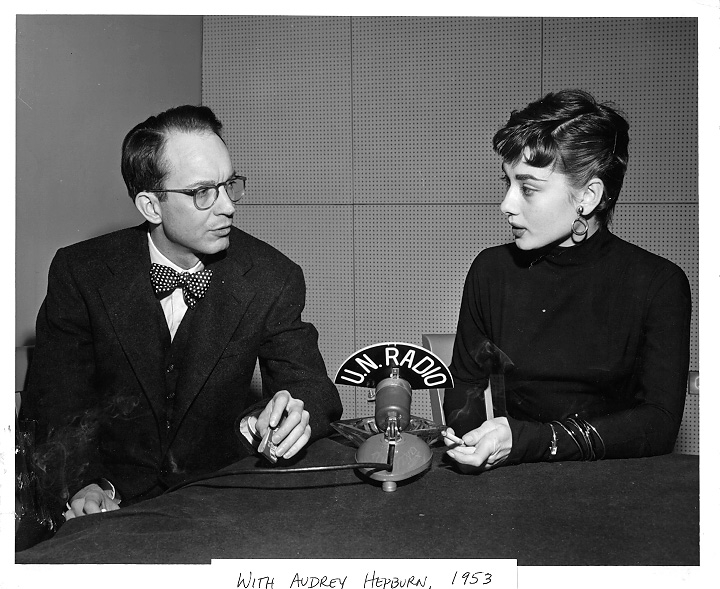 William N. Oatis a Audrey Hepburn