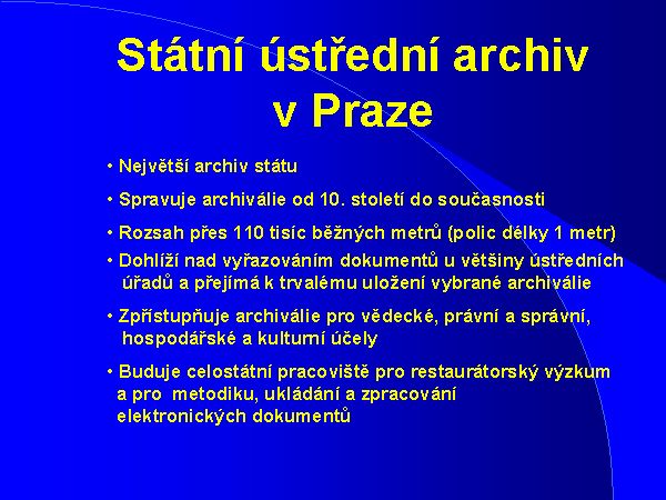 N�kolik �daj� o S�A.