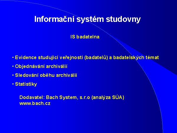 P�ehled archivn�ch fond� - Archivn� Vademecum.